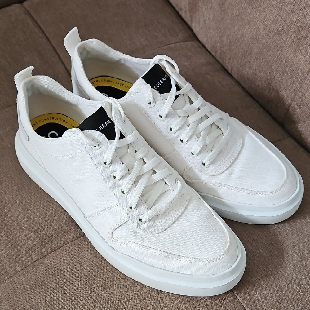 LN Cole Haan Mens 7M Canvas Sneakers